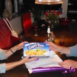 Wat leuk! Een... doos CapriSun ...